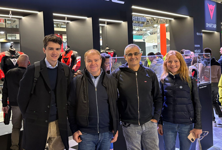 SIB with Dainese at EICMA