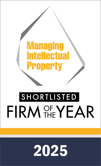 Shortlisted for 2025 Managing IP Awards